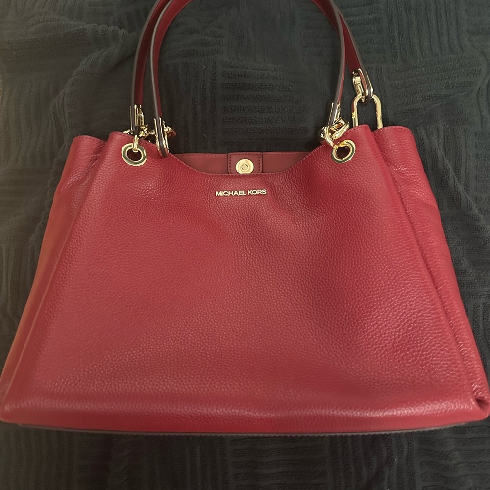 Michael Kors Red Shoulder Bag